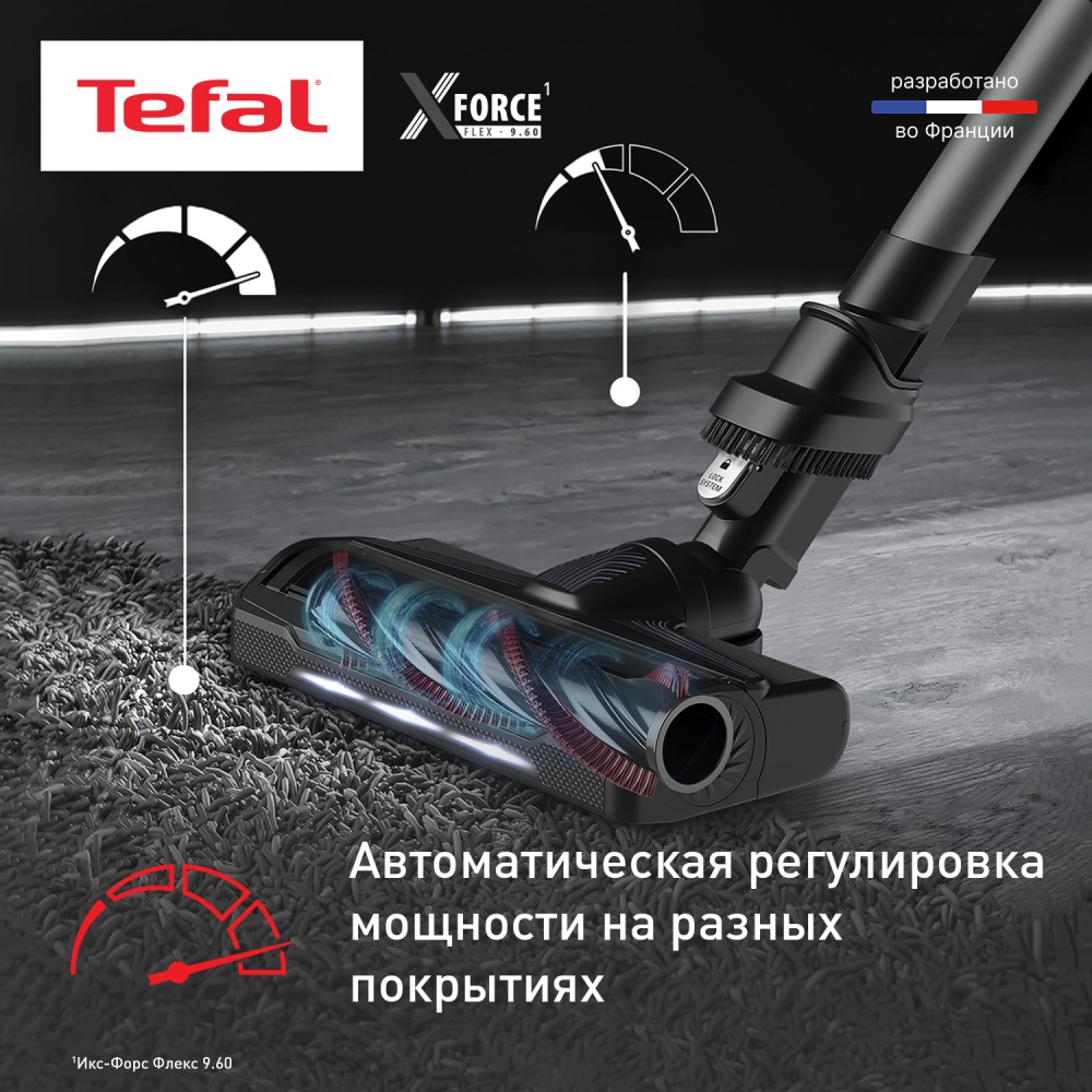 Беспроводной пылесос Tefal X-Force Flex 9.60 TY2038WO - фото 5