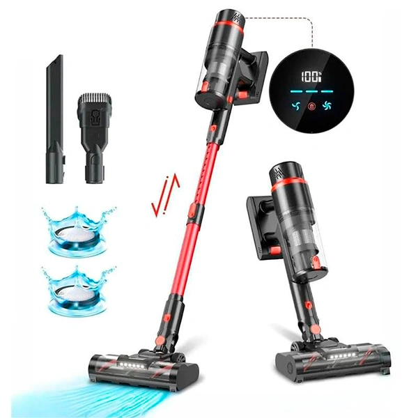 Беспроводной пылесос Wade SlimVac SV-05 black red