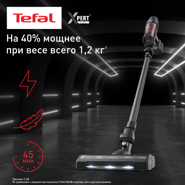 Вертикальный пылесос Tefal X-Pert TY6A75WO - фото 2