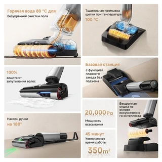 Вертикальный пылесос Trouver X4 Pro - фото 2