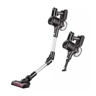 Беспроводной вертикальный пылесос Kitfort КТ-5168-3 черно-белый 