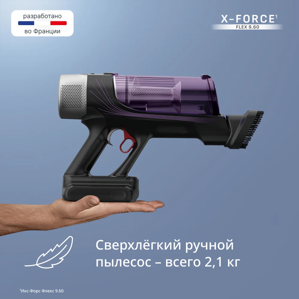 Вертикальный пылесос Tefal TY2048F1 - фото 4