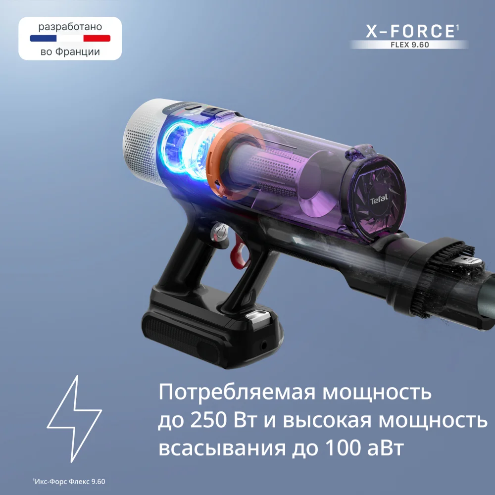 Вертикальный пылесос Tefal TY2048F1 - фото 3