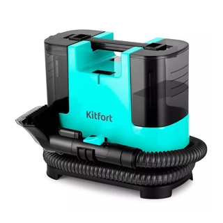 Моющий пылесос Kitfort КТ-5162-2 черно-зеленый КТ-5162-2