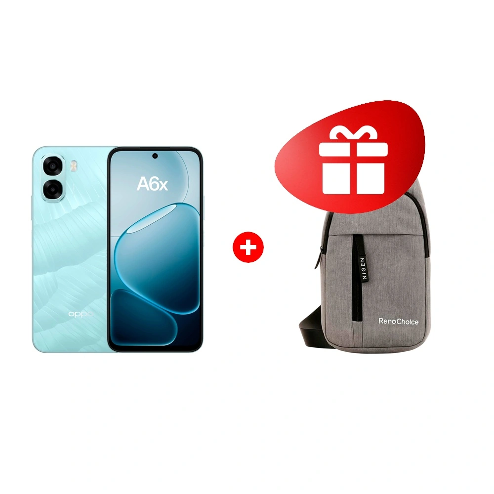 Комплект OPPO Reno Choice Gray + Oppo A6X 4/128GB Ice Blue 