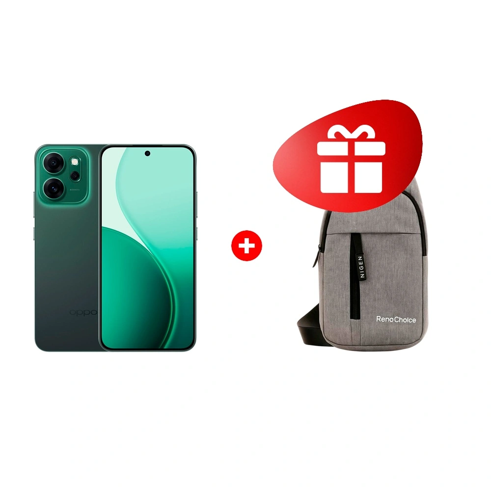 Комплект Oppo Reno Choice Gray + Oppo Reno14F 5G 8/256GB Luminous Green 