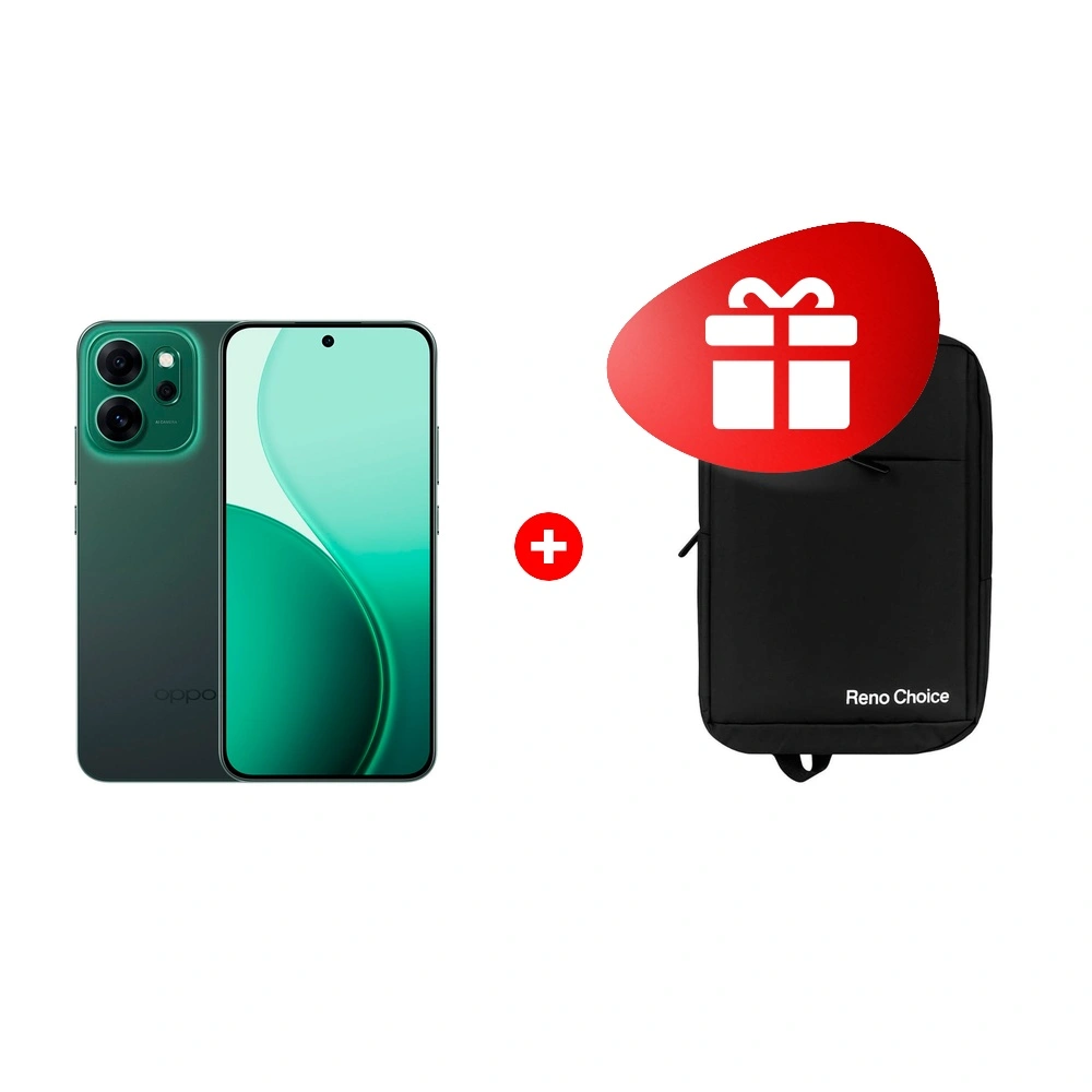 Жиынтық OPPO Reno Choice Black + OPPO Reno14F 5G 8/256GB Luminous Green 