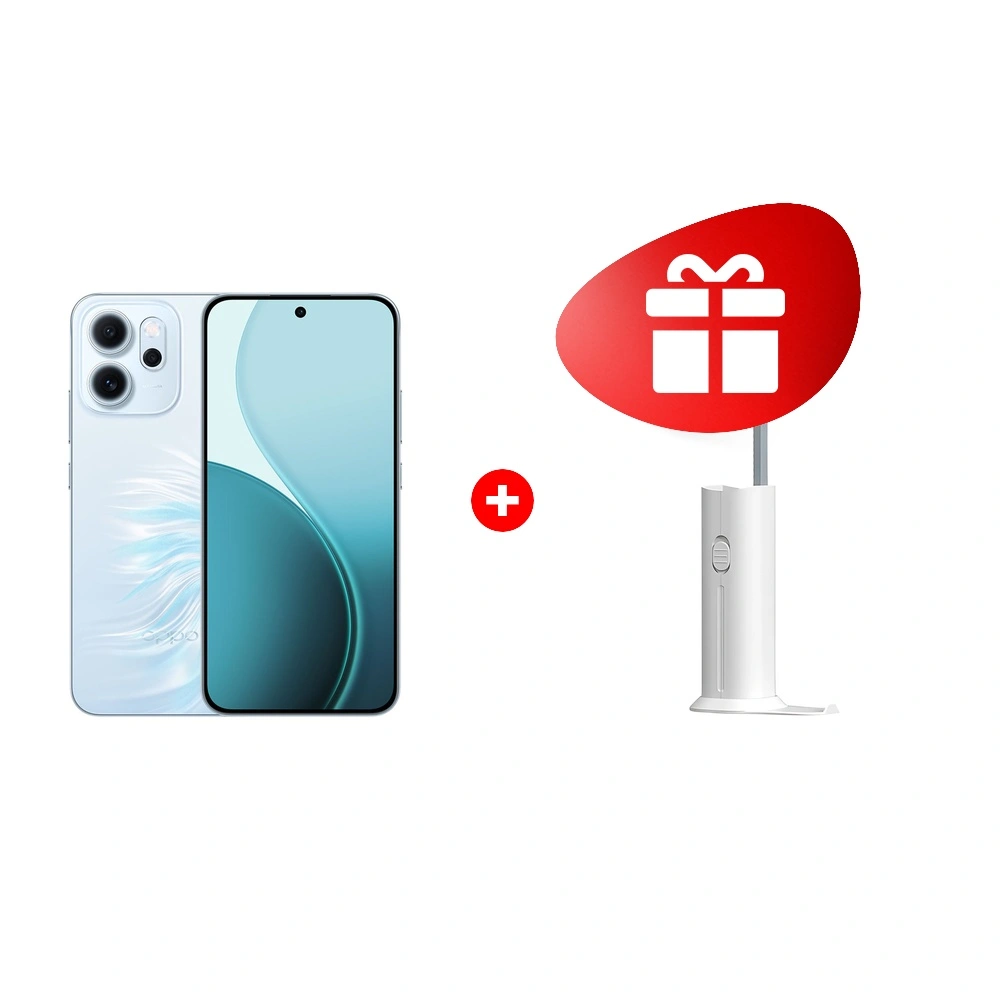 Комплект Oppo 4W + OPPO Reno14F 5G 12/512GB Opal Blue 
