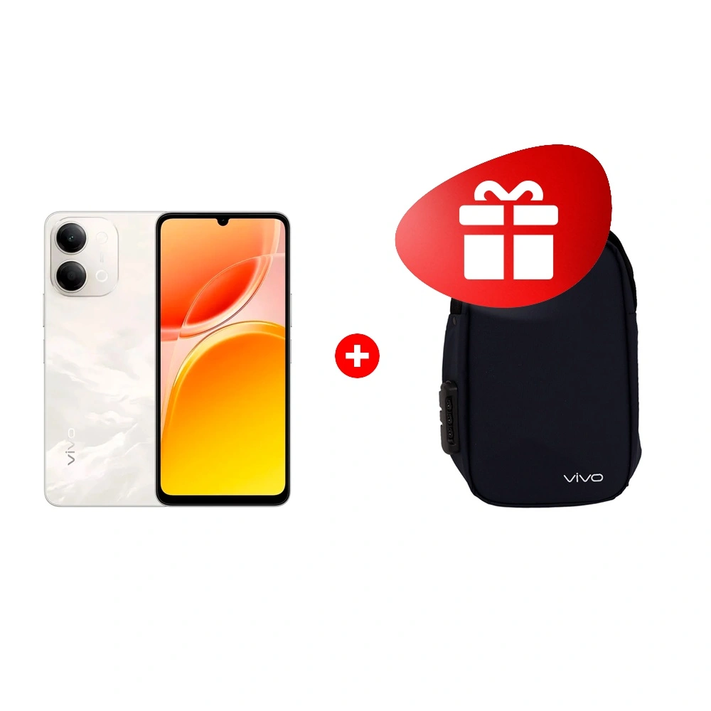 Комплект Vivo satchel bag + Vivo Y11d 4/256GB Platinum 