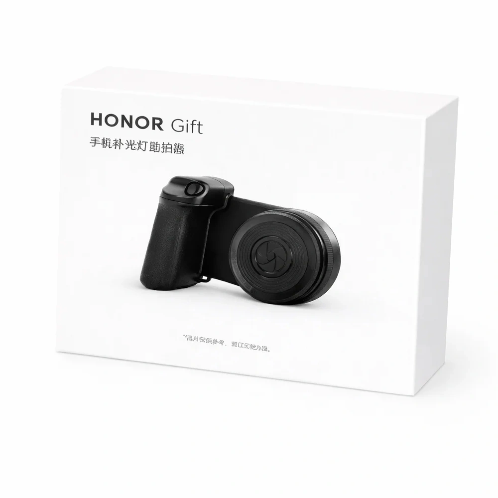 Комплект Подарочный набор Honor ручка-держатель для съемки + Смартфон Honor 400 12/512GB Desert Gold 