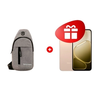 Комплект Сумка Oppo Reno Choice Gray + Смартфон OPPO A6 8/128GB Aurora Gold 