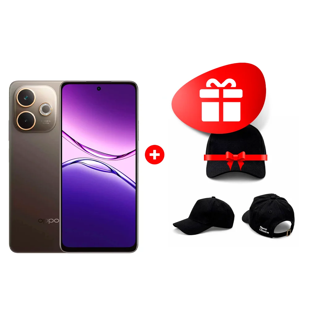 OPPO A5 Pro 8/128GB Mocha Brown смартфоны жинағы + Oppo Reno Choice бейсболкасы 
