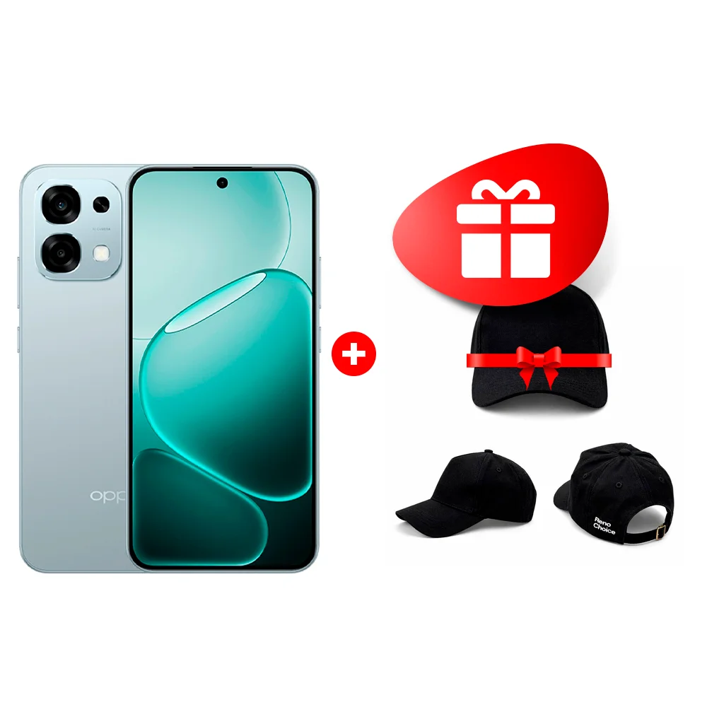 OPPO A6 Pro 8/256GB Lunar Titanium смартфондар жинағы + Oppo Reno Choice бейсболкасы 