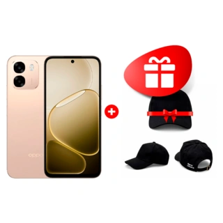 Комплект Смартфон OPPO A6 8/128GB Aurora Gold + Бейсбольная кепка Oppo Reno Choice 