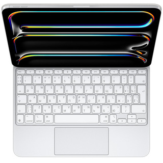 Чехол Apple для планшета iPad Pro 13″ (M4) Magic Keyboard White (MWR43RS/A) - фото 4