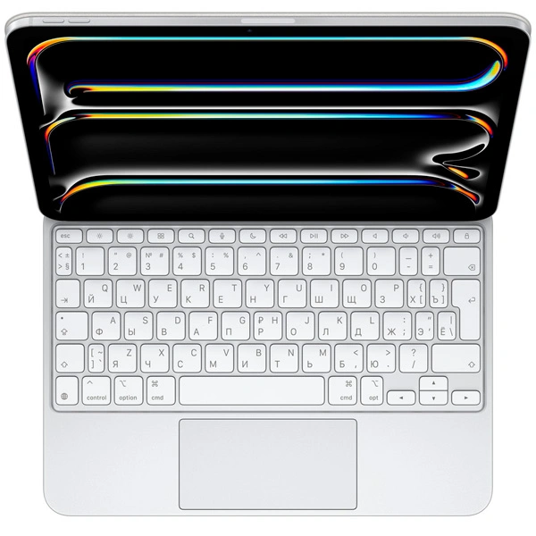 Чехол Apple для планшета iPad Pro 11″ (M4) Magic Keyboard White (MWR03RS/A) - фото 4