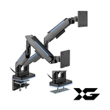 Настольный кронштейн с газлифтом XG MGG-1735D grey для 2-х мониторов (17"-35") Серый XG MGG-1735D grey