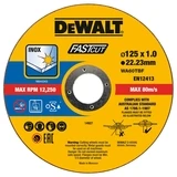 Набор дисков отрезных DeWALT FASTCUT 125х1х22.22мм 100шт. DT20540-QZ  - фото 2