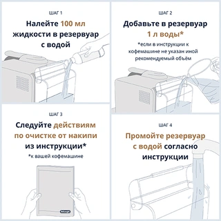 Средство очистки от накипи De'Longhi DLSC202