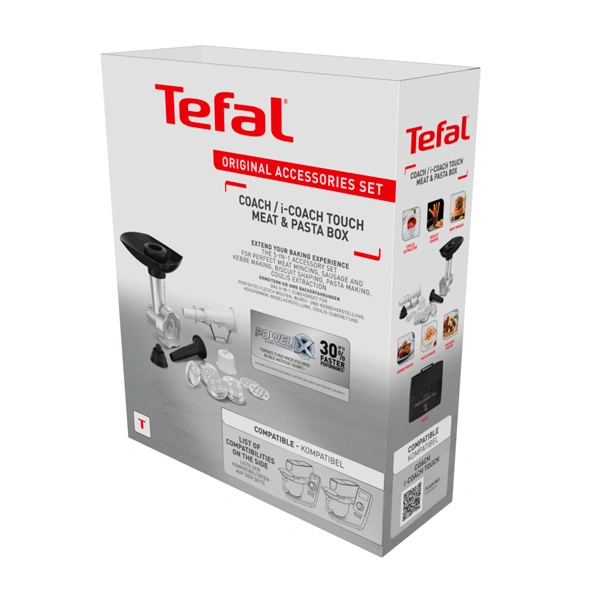 Набор аксессуаров для кухонной машины Tefal Coach Meat & Pasta XF651038 - фото 3