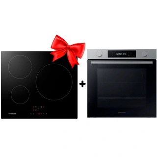 Комплект Samsung "Духовой шкаф NV7B4125ZAS/WT + варочная панель  NZ63F3NM1AB "