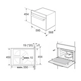 Встраиваемый духовой шкаф Midea MI9400GBX - фото 5
