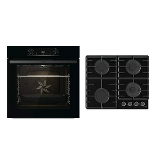 Комплект Gorenje "Духовой шкаф BO6735E02BK + поверхность GT642AB"