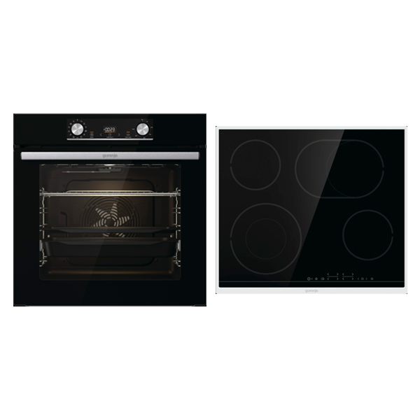 Комплект Gorenje "Духовой шкаф BOSX6737E06BG + поверхность ECT43X"