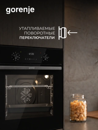 Gorenje кіріктірілген тұмшапеш BO6737E02NBG - фото 4