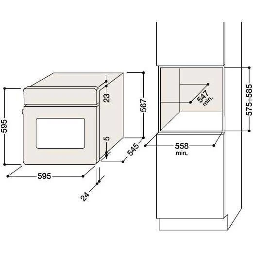 Встраиваемый духовой шкаф HOTPOINT-ARISTON FH 51 IX - фото 2