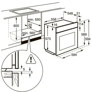 Electrolux кіріктірілген тұмшапеш OPEB2500R