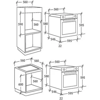 Candy кіріктірілген тұмшапеш FCP825XL