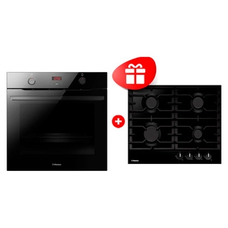 Комплект Встраиваемый духовой шкаф Hansa BOES684633 + Газовая варочная поверхность Hansa BHGS630301 