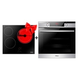 Жиынтық Встраиваемый духовой шкаф Hansa BOEIS694655 + Hansa электр пісіру беті BHC66206 