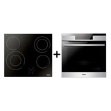 Комплект Встраиваемый духовой шкаф Hansa BOEI697688 + Электрическая варочная поверхность Hansa BHC66506 