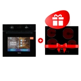 Комплект Встраиваемая духовка Midea MO67000GB + Стеклокерамическая варочная поверхность Midea MCH-B641C 