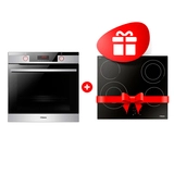 Жиынтық Встраиваемый духовой шкаф Hansa BOEIS696677 + Hansa электр пісіру беті BHC66506 