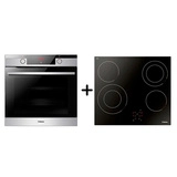 Жиынтық Встраиваемый духовой шкаф Hansa BOEIS694655 + Hansa электр пісіру беті BHC66506 
