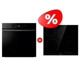 Комплект Встраиваемый духовой шкаф Gorenje BOS6737E05DBG + Электрическая варочная поверхность Gorenje ECS643BCSC 