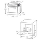 Встраиваемый духовой шкаф Midea MO78100CGB - фото 5