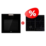 Комплект Встраиваемый духовой шкаф Gorenje BOP798S37BG + Газовая варочная поверхность Gorenje GW642AB 