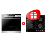 Жиынтық Встраиваемый духовой шкаф Hansa BOEI698699 + Hansa газ пісіру беті BHKS610301 