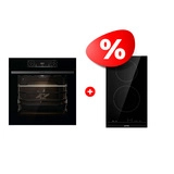 Жиынтық Встраиваемый духовой шкаф Gorenje BPS6737E14BG + Gorenje электрлік пісіру беті ECT322BCSC 