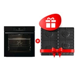 Комплект Встраиваемый духовой шкаф Gorenjie BO6737E06B + Газовая варочная поверхность Gorenje G642AB 