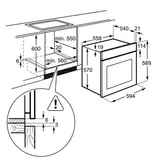 Встраиваемый духовой шкаф Electrolux OEF5C50Z - фото 6