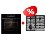 Комплект Встраиваемый духовой шкаф Gorenje BPS6737E14BG + Газовая варочная поверхность Gorenje GW642ABX 