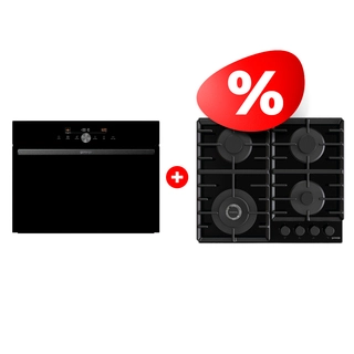 Комплект Встраиваемый духовой шкаф Gorenje BCM4547DG + Газовая варочная поверхность Gorenje GTW642SYB 