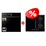 Жиынтық Gorenje кіріктірілетін электр пеші GO66E PIZZA350C + Gorenje құрастырылған пісіру панелі GCE691BSC 