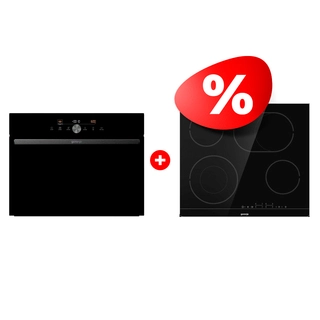 Комплект Встраиваемый духовой шкаф Gorenje BCM4547DG + Стеклокерамическая варочная панель Gorenje CT43SC 