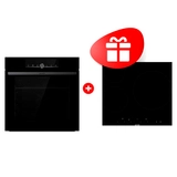 Жиынтық Gorenje кіріктірілетін электр пеші BOS6747A01BG + Gorenje электр пісіру беті ECT63ASC 